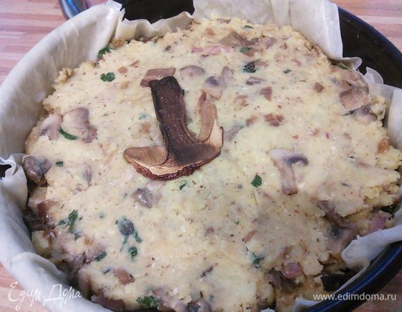 Затем остальную начинку. 