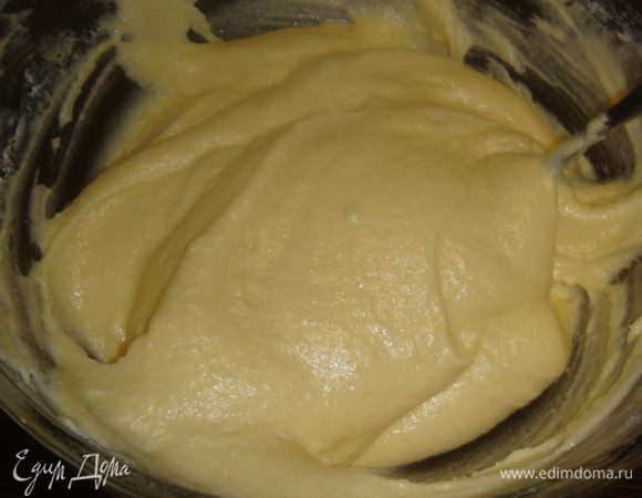 Тесто долго перемешивать не надо.