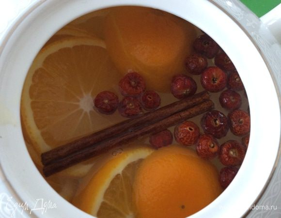 Все положить в чайник и залить кипятком.
Дать настояться 15 минут.