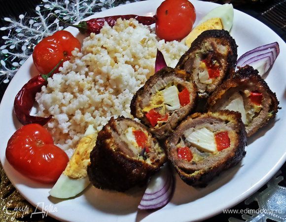 В это время отвариваем рис на гарнир.