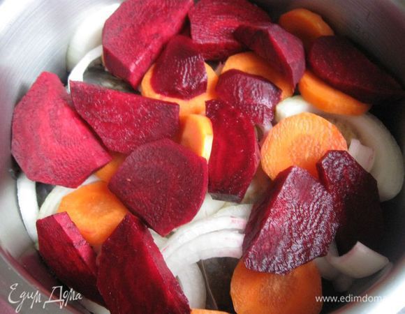 Слой свеклы.