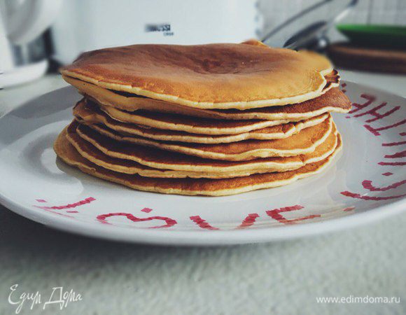 Готово! Подавать с вареньем, медом, сгущенкой. 