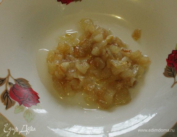 Вот такой он получается, на тарелочке лучше видно.