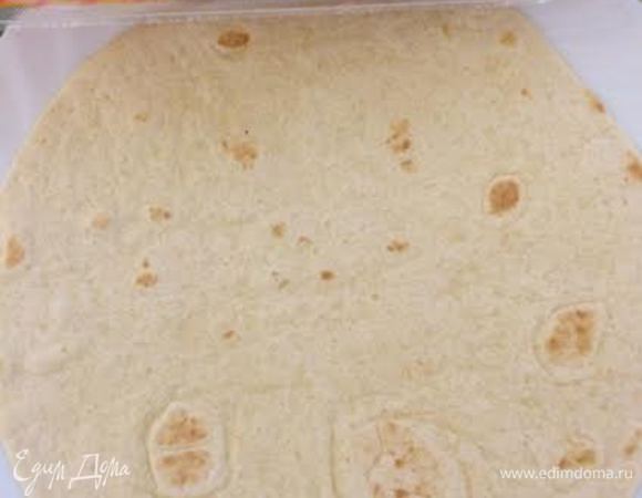 Подготовить лепешку.
