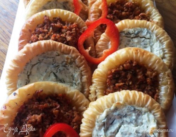 Получаем вот такие мини-пироги. Вкусно!!!