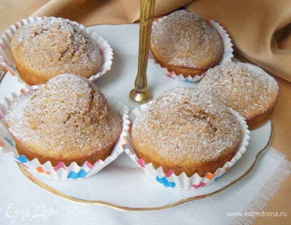 Или просто посыпать сахарной пудрой.
Приятного чаепития!