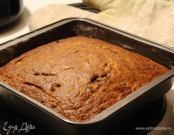 Готовый хлебушек вытащить из формы и...