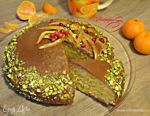 Наш вкусный и ароматный пирог готов! Угощайтесь, приятного вам аппетита!