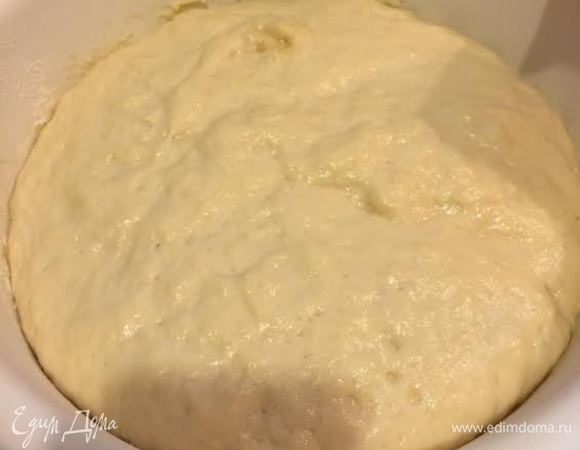 Тесто должно хорошо подняться.