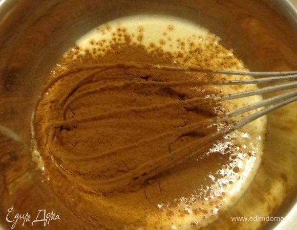 А в одну часть — какао.