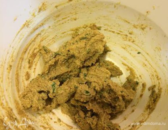 Должна получиться густая масса.