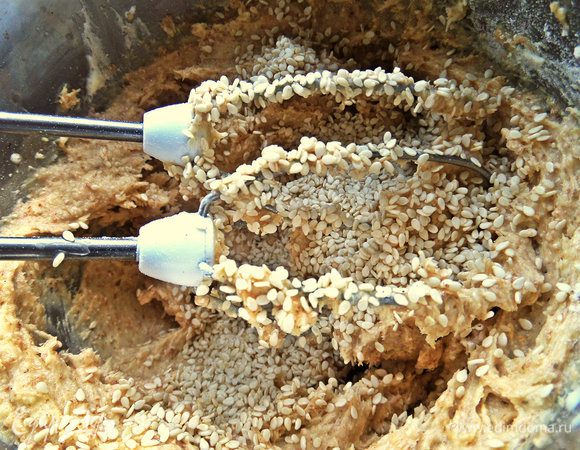 Кунжут по желанию тоже.