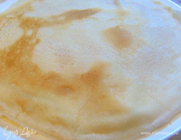 Складываем стопочкой и накрываем.