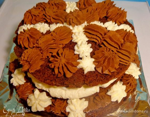 Вот такой красавец получился... Подержать его перед подачей в холодильнике пару часов. 