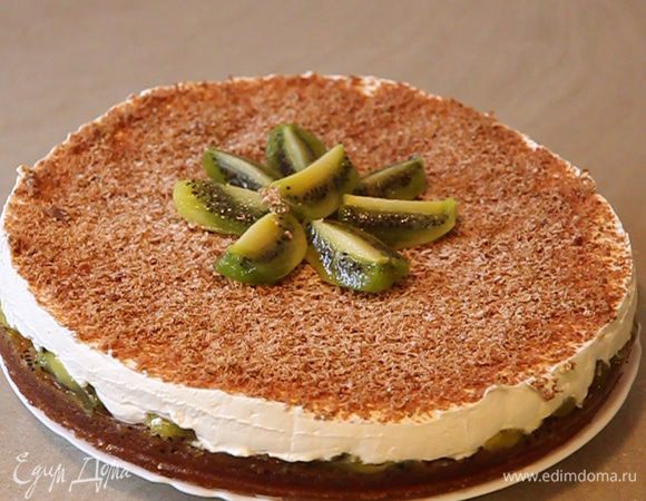 Можно присыпать сахарной пудрой.