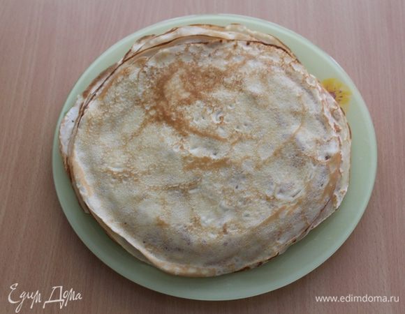 Испечь блины.