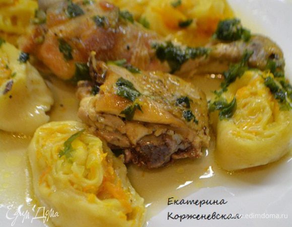 В конце добавить измельченную зелень.
Приятного аппетита!