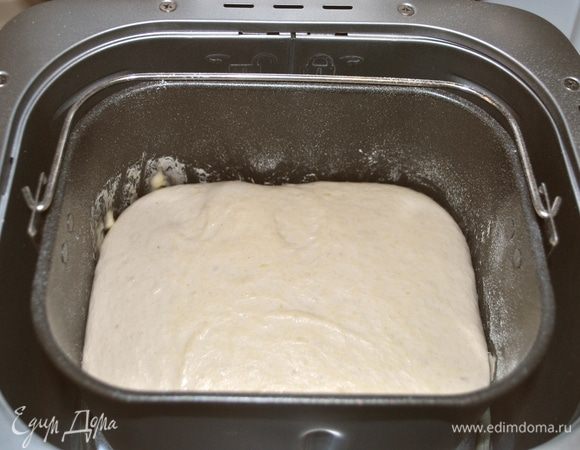 Подошедшее тесто.