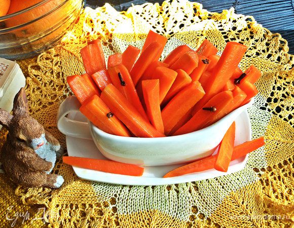 Очень вкусная! Мне, как любителю морковки, было трудно удержаться от дегустации)