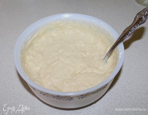 Перемешайте, чтобы не было комочков.