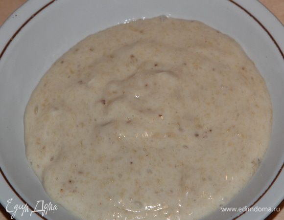 Бананы чистим и пюрируем.