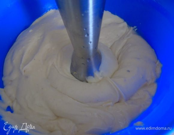 Еще раз перебить блендером до однородности.