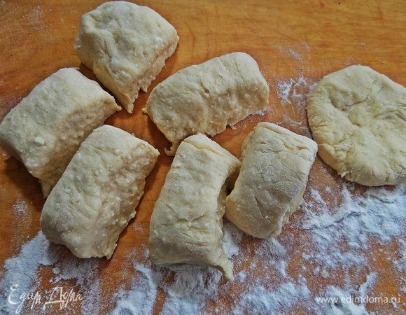 Делим на порции.