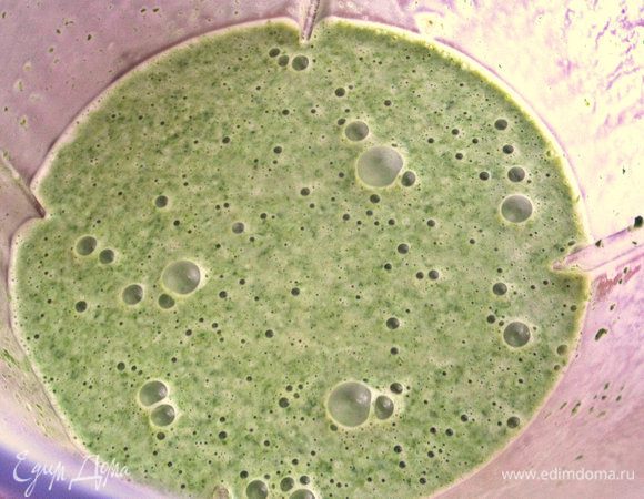 Снова взбиваем пол минуты.