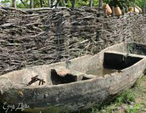 Челн в оригинале. Похоже? Только у меня "расписные")). 