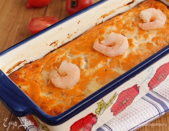 Запекать в разогретой духовке 180°C, 40 минут.