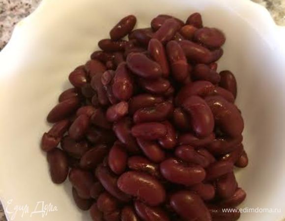 Фасоль промыть.