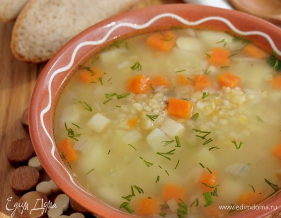 Добавить зелени и подавать на стол.