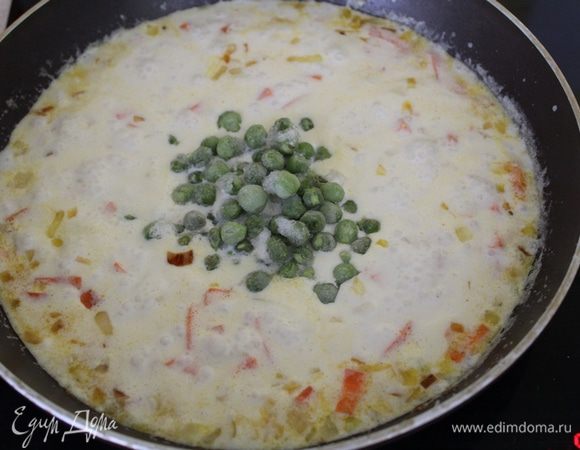 Вторым шагом запускаем горошек.