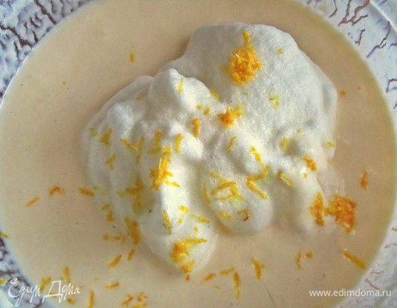 Перенести осторожно в начинку вместе с цедрой.