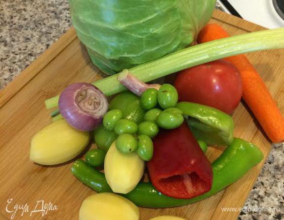 У нас весна! +25 градусов)) Уже появились молодые овощи....ммм вкусняшка!