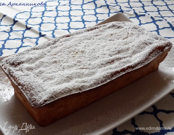 Когда остынет, посыпать сахарной пудрой.