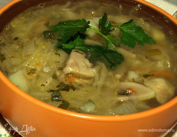 При подачи посыпаем зеленю.
Приятного аппетита :)