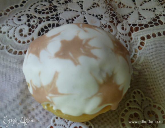 Глазурь загустеет через 5 минут.
