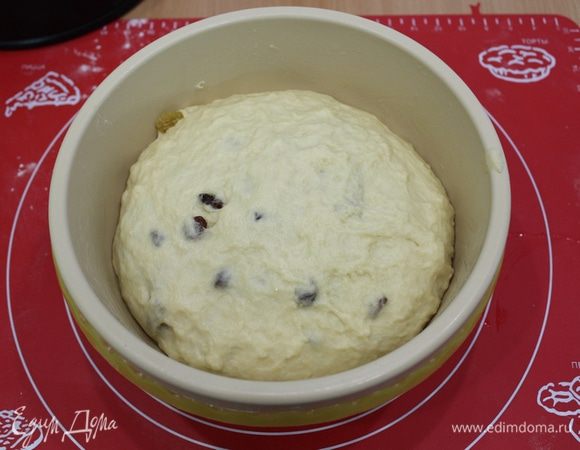 Дать снова тесту подняться на 30-40 минут.