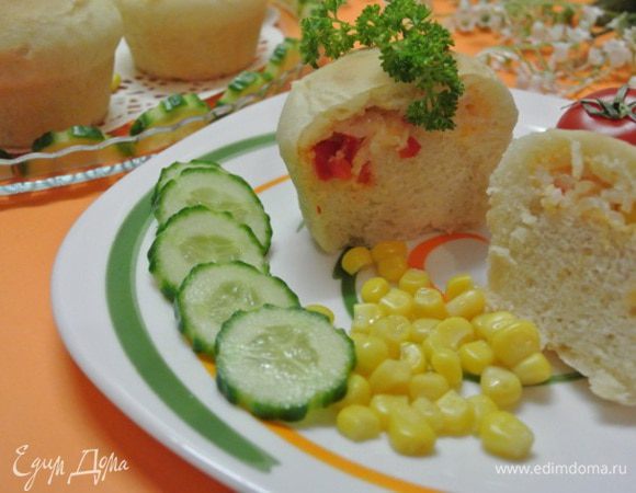 Можно подать как отдельно, так и вместо хлеба к супу.