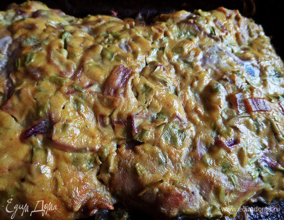 Ставим в разогретую до 180°C духовку.