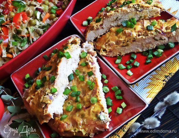 Одного филе хватает на 2 порции.