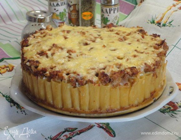 Вот такой «пирог» получился.
Приятного аппетита!