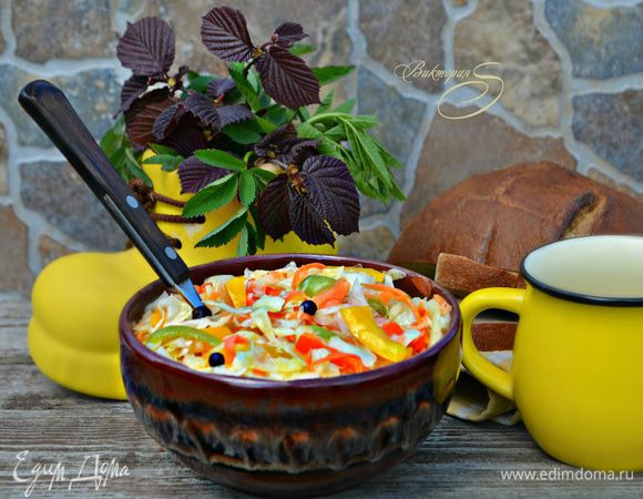 Через 2-3 дня салат из капусты можно пробовать. Приятного вам аппетита!