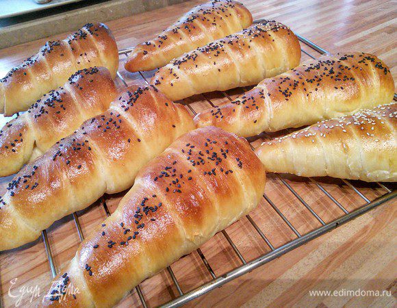 Охладить на решетке. Хлебные кулечки готовы! 
