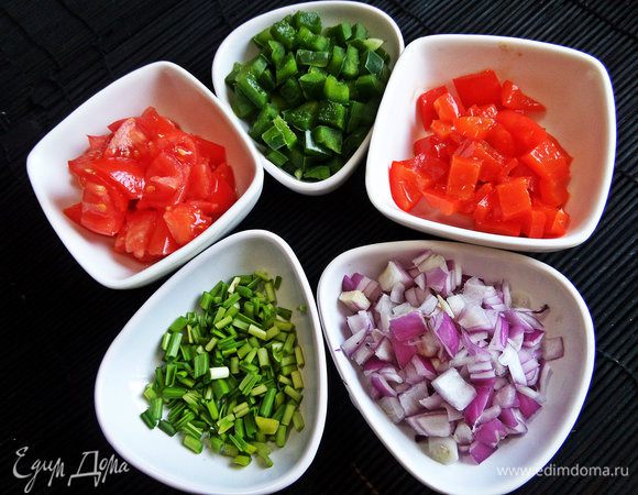 Итак, фасоль и овощи готовы.