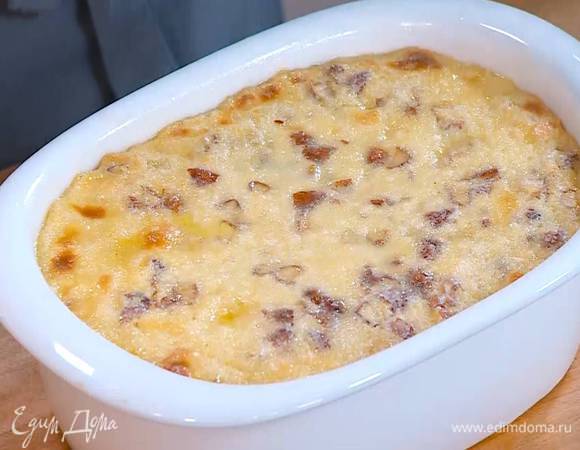 Запекать пудинг 25‒35 минут.