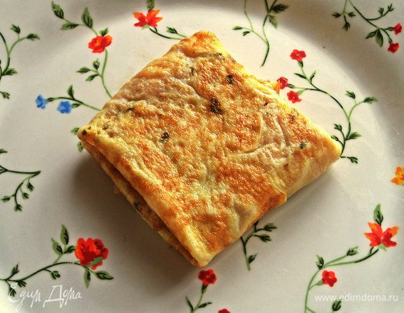 Переносим на тарелку.