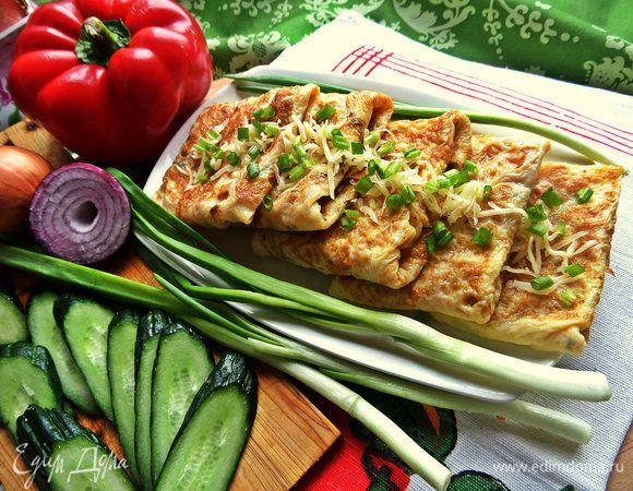 Попробуйте эти "улетные конвертики" и домашние будут часто просить приготовить их!