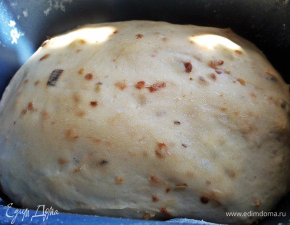 А вот так поднялось тесто.